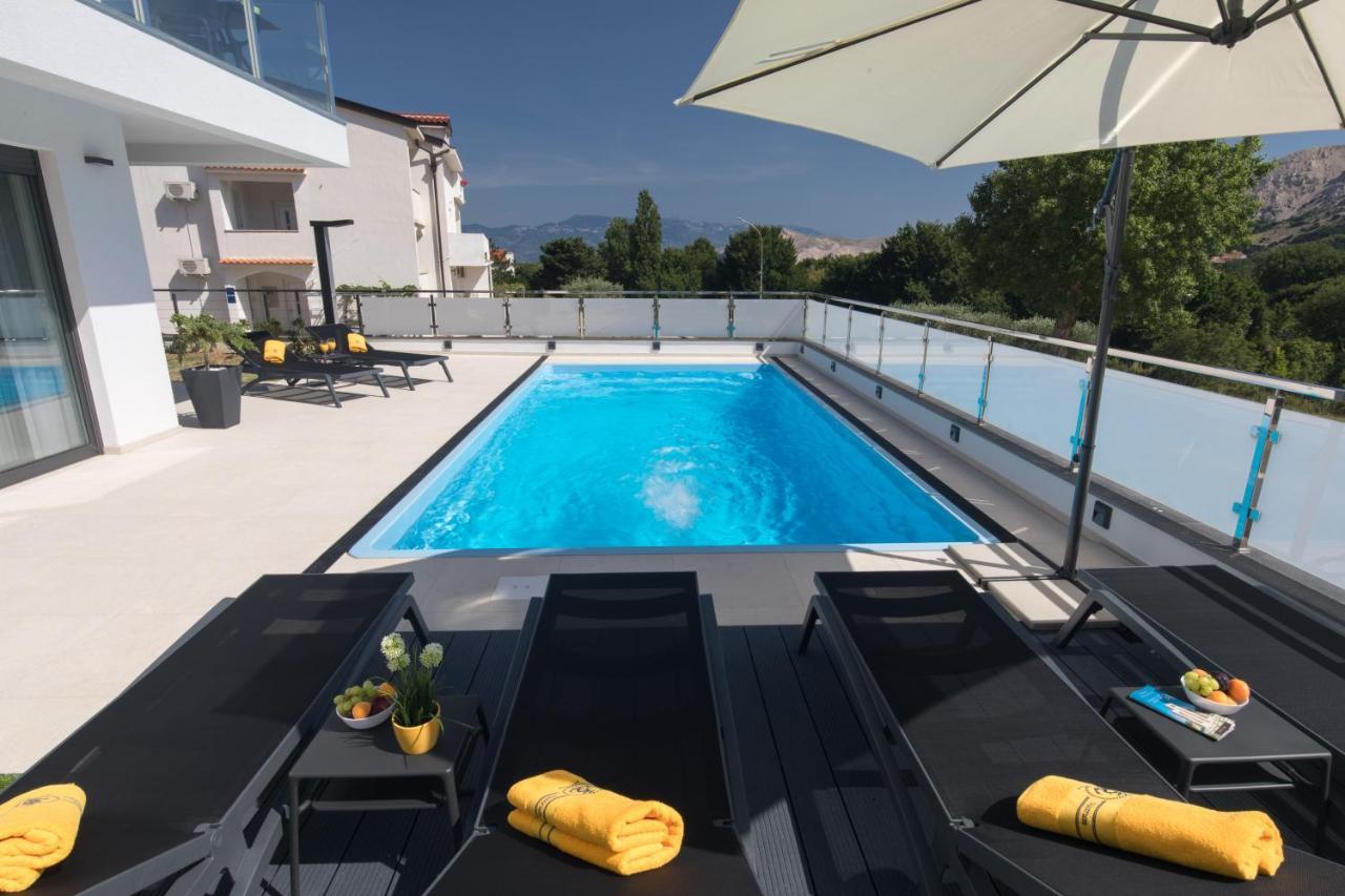 Villa Supernus With Heated Pool บัชกา ภายนอก รูปภาพ